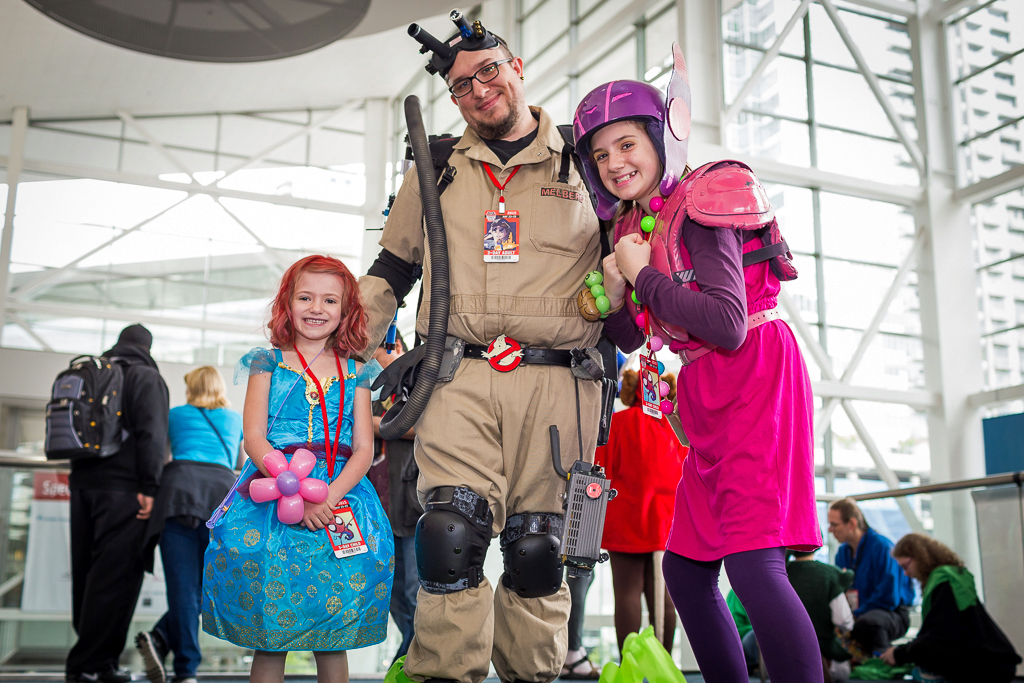 Families attending FAN EXPO Denver