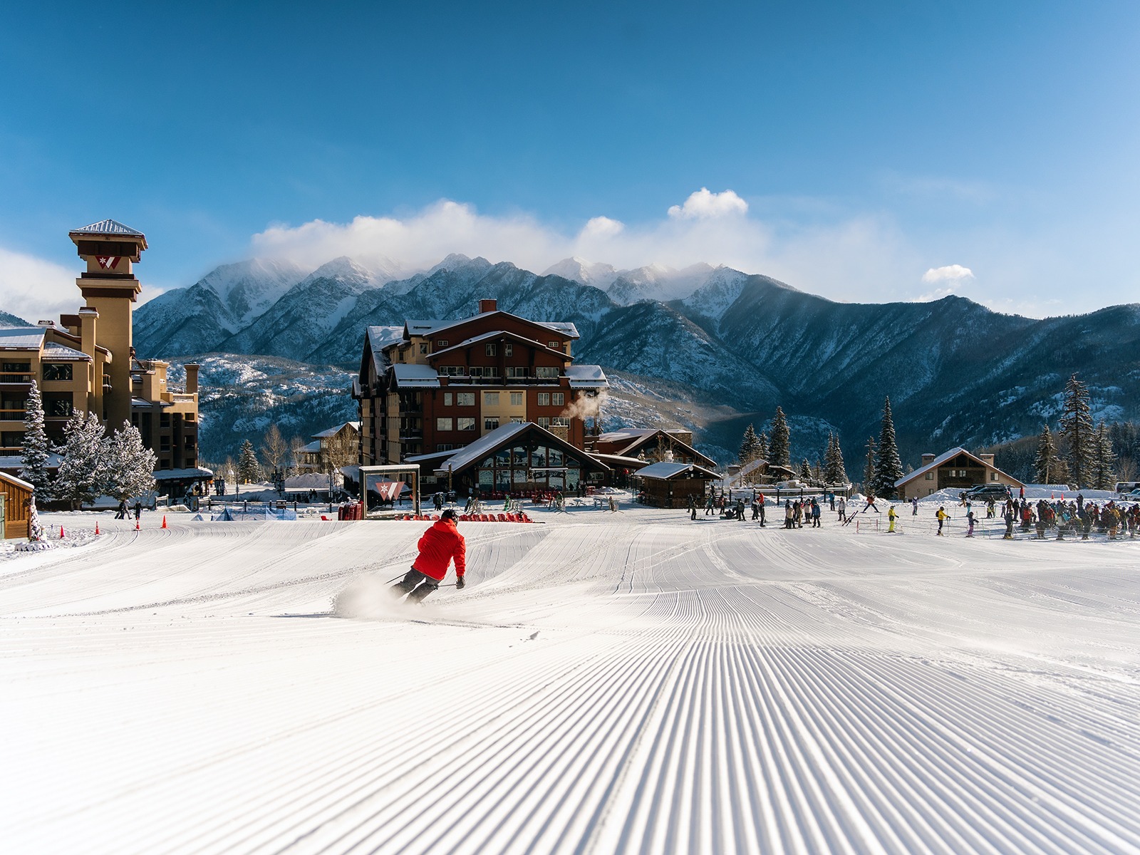 Purgatory Resort after a snowstorm